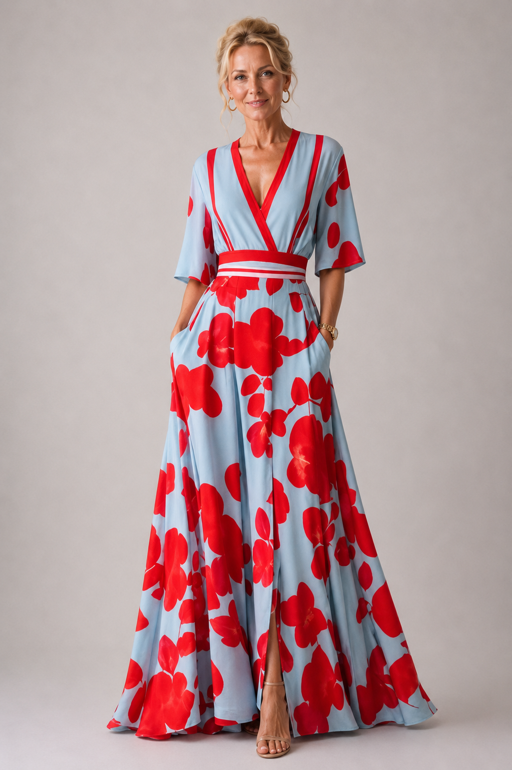 Ysa | Chic Dress with Floral Print